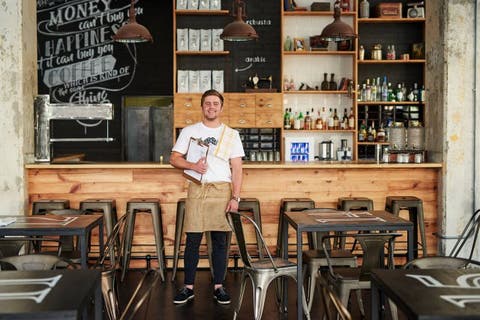 Mustacchio Cafe Kloof Street Kapstadt