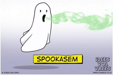 Afrikaans Sprache Spookasem