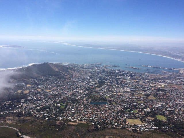 Blick vom Tafelberg