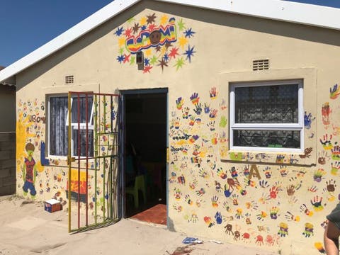 Das UBOMI Haus im Township