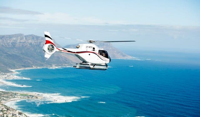 Cape Town Helicopters Flug Weinland 1