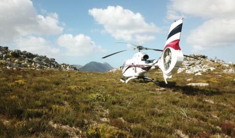 Helicopter Fynbos Tour 1