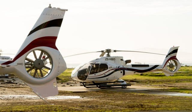 Cape Town Helicopters Flug Weinland