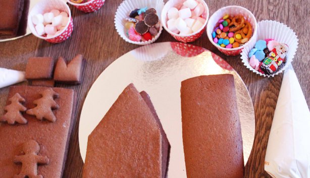 Gingerbread House Pieces